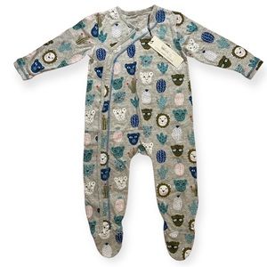 LITTLE MARC JACOBS | Allover Printed Pajama Onesie (Size 18 months)